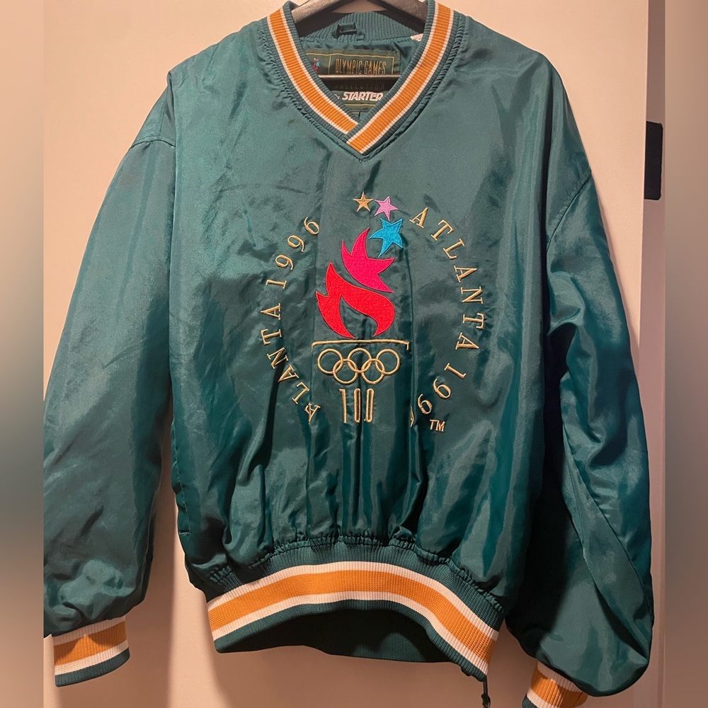 Vintage 1996 Atlanta Olympics Starter Pullover